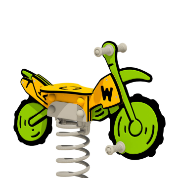 Pružinová hojdačka Wickey PRO Motocykel Crossey  1000599_k