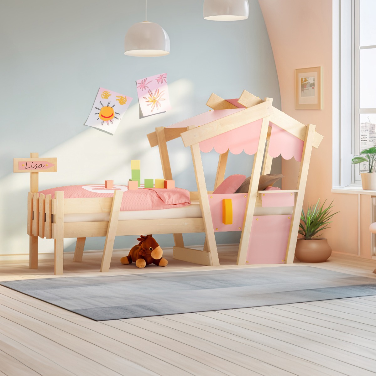 Detská posteľ Wickey CrAzY Comfy 834174_k